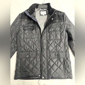 Brand new unworn Cole Haan Mixed Media Quilted Jacket